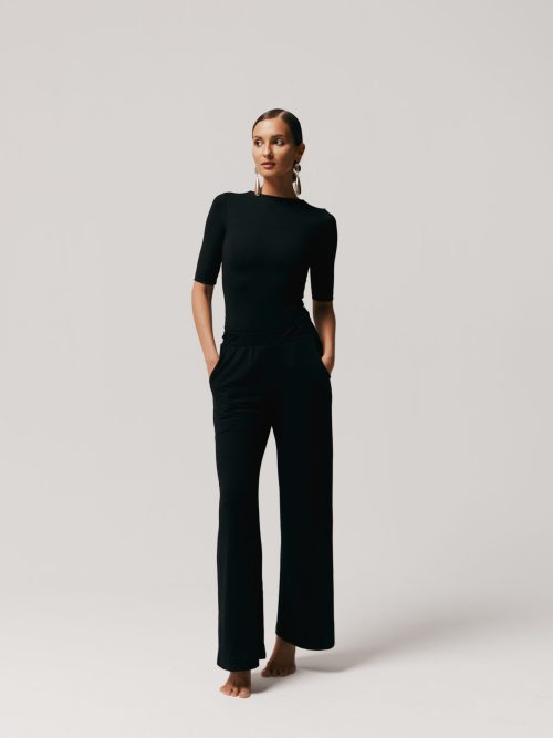 KOMPLET BODY ISLA + SPODNIE LIO BLACK