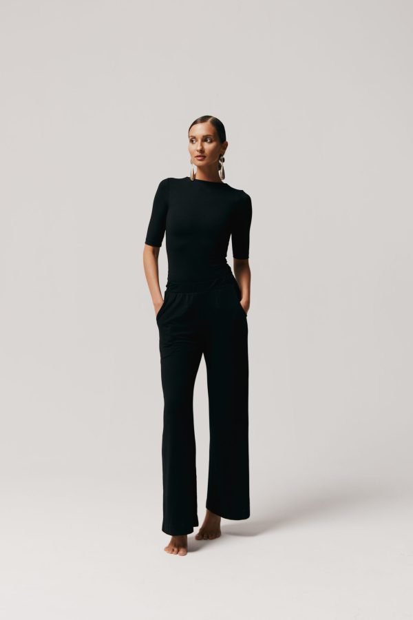 KOMPLET BODY ISLA + SPODNIE LIO BLACK