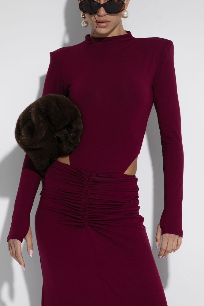 BODY ARIA SET MAXI BURGUND