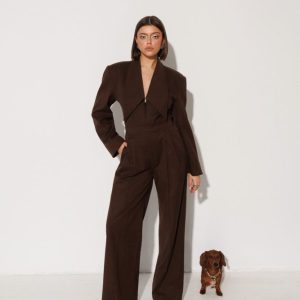 DALIA PANTS BROWN